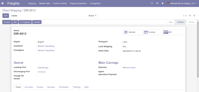 odoo freight management