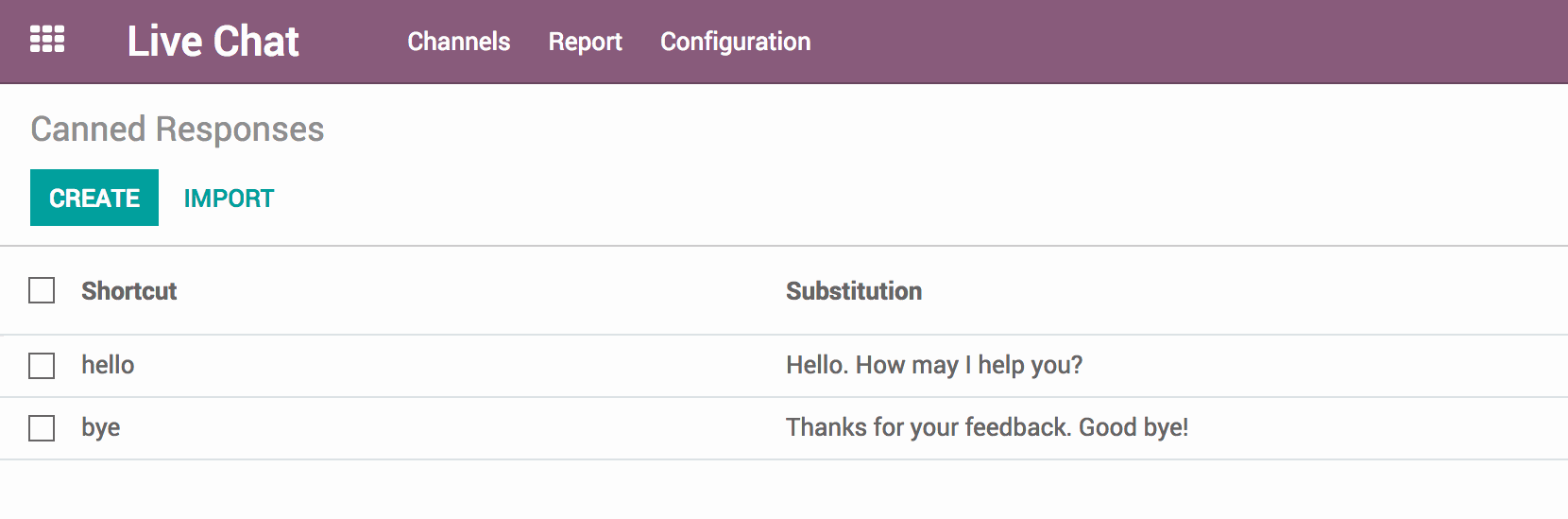 odoo live chat