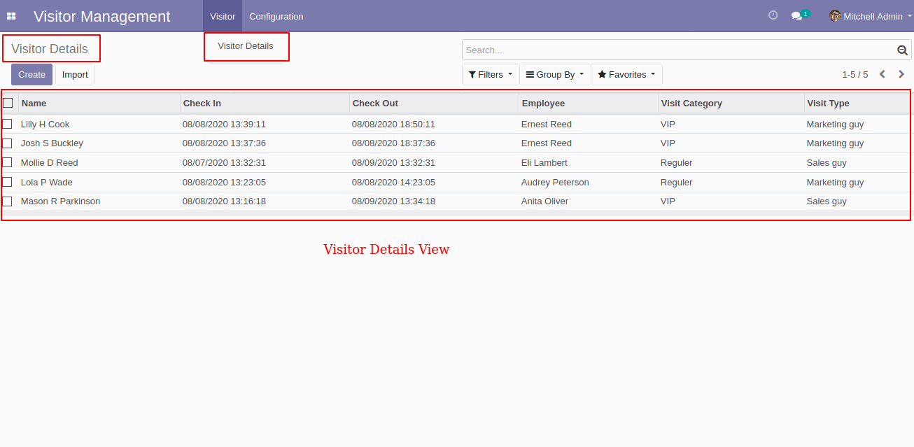 visitor tracking