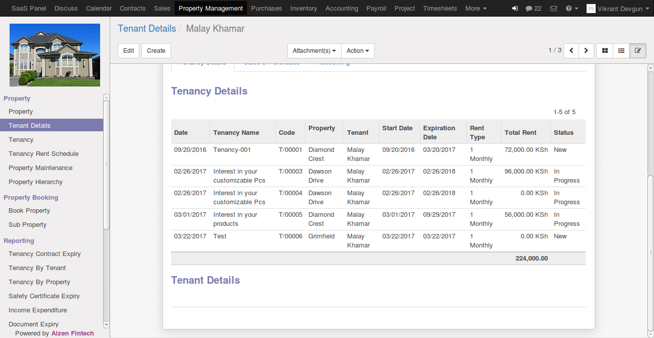 odoo property management